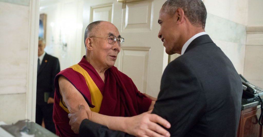 Obama recibe a Dalai Lama pese a oposición de China