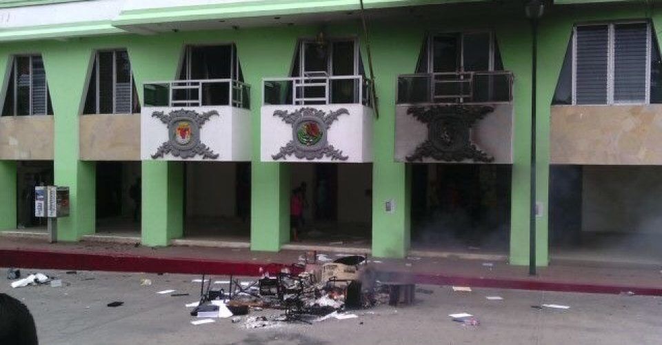 Detienen a 43 por disturbios en Palenque - Palenque-Chiapas