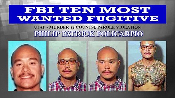 Atraparon por error a uno de los más buscados por el FBI - Philip-Patrick-Policarpio