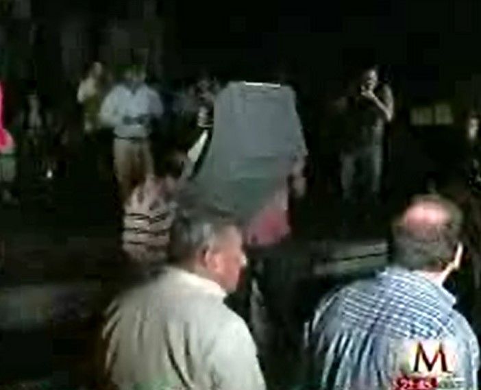 Cancelan festejo de Héctor Yunes en Xalapa - Podio-Hector-Yunes