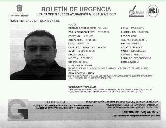 Desaparecen dos servidores públicos del SAT en el Estado de México - SAT-desaparecido-2