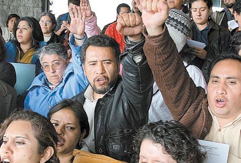 Exigimos derogación de reforma educativa y renuncia de Nuño: CNTE Exigimos derogación de reforma educativa y renuncia de Nuño: CNTE