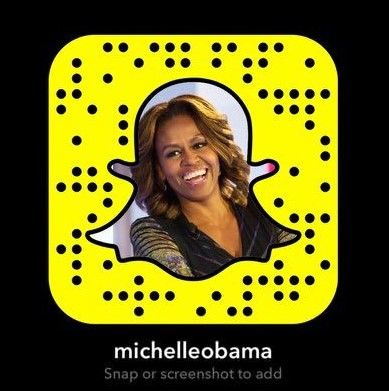 Michelle Obama llega a Snapchat