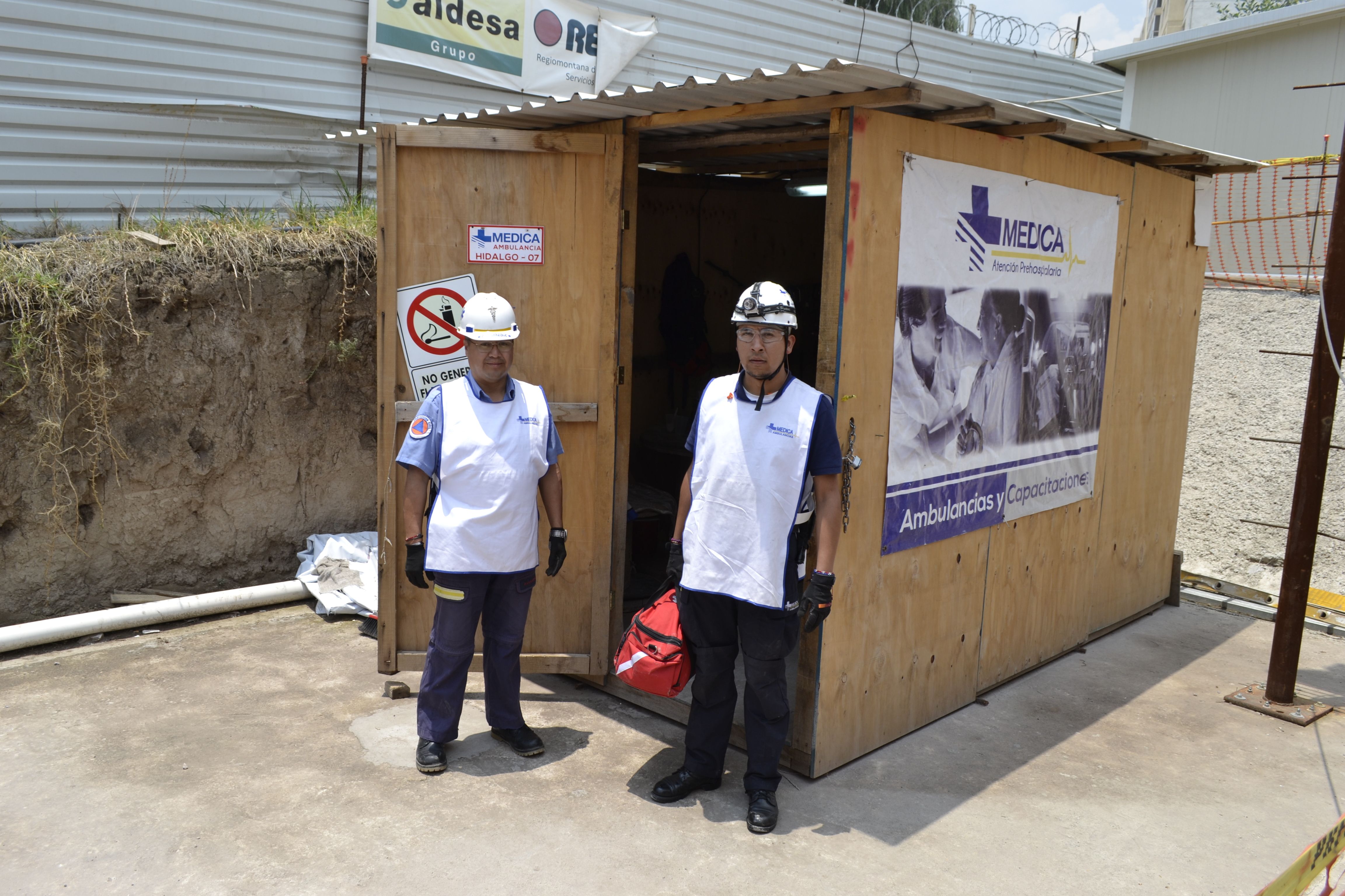 Así combatirán las inundaciones en el Estado de México - Todas-las-visitas-y-las-labores-diarias-son-vigiladas-de-cerca-por-paramédicos