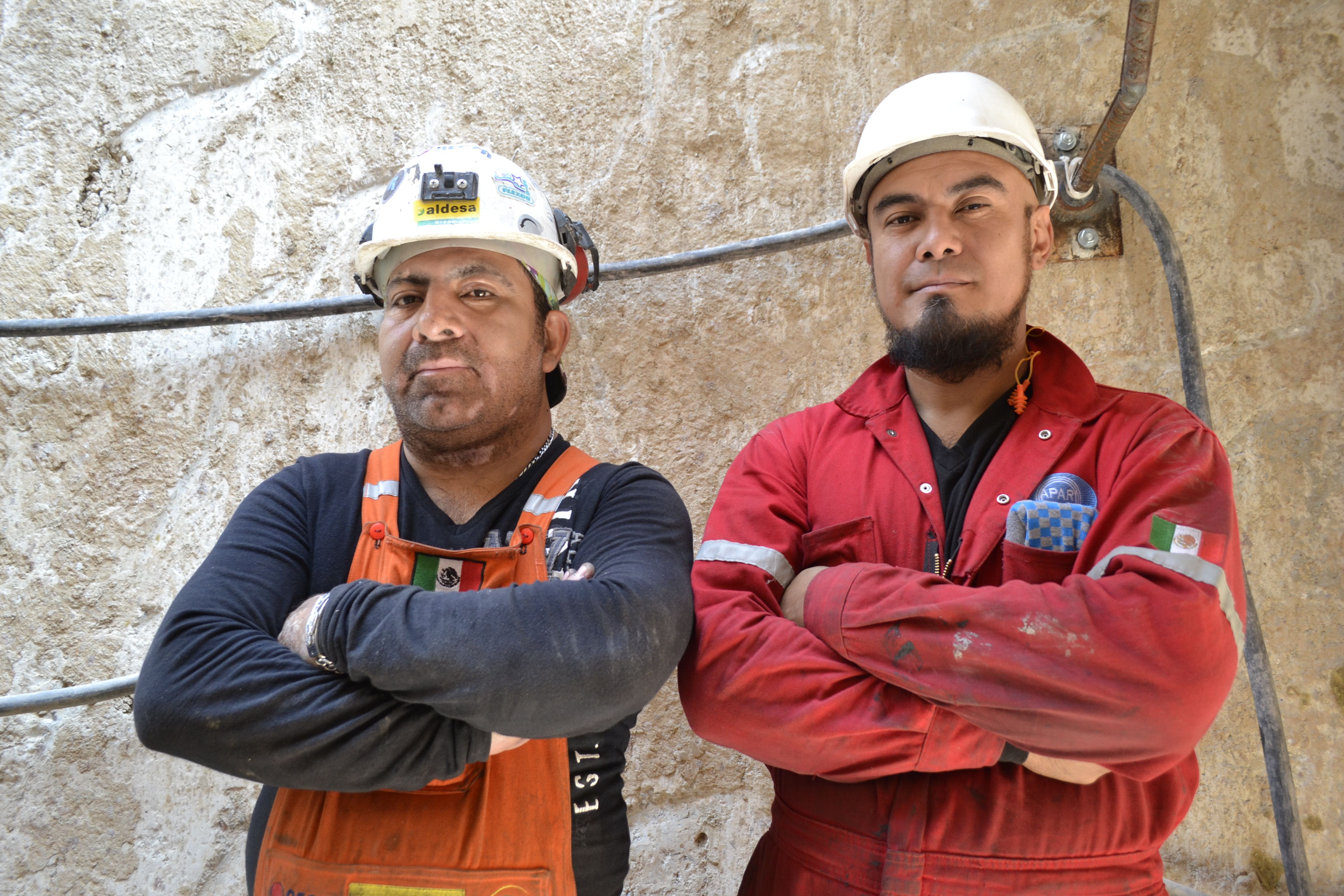 Así combatirán las inundaciones en el Estado de México - Todo-el-personal-que-participa-en-la-obra-está-perfectemante-equipado