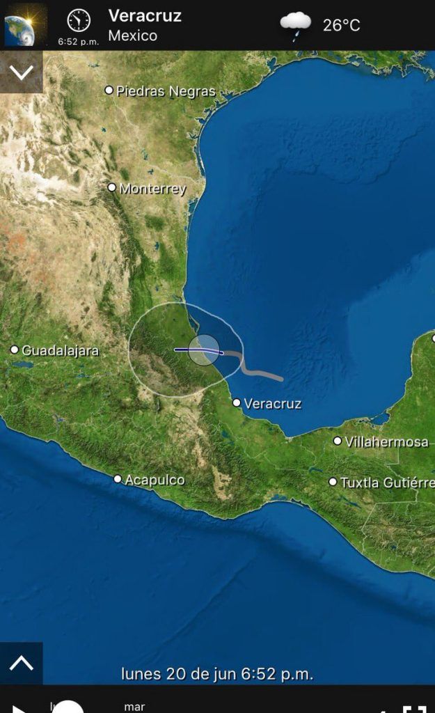 Tormenta tropical Danielle toca tierra - Tormenta-Tropical-Danielle-3-625x1024