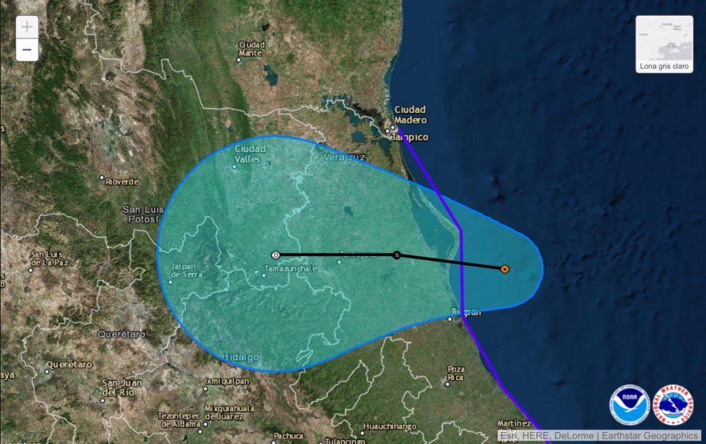 Tormenta tropical Danielle toca tierra - Tormenta-Tropical-Danielle-5-1024x644