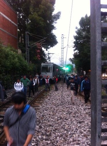 Suspenden parcialmente servicio de Tren Ligero por robo de cable - Tren-ligero-robo-de-cable