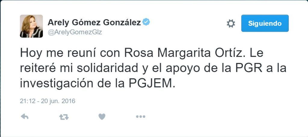 Arely Gómez se reunió con pasajera de ETN - Tuit-Arely-Gómez-1024x457