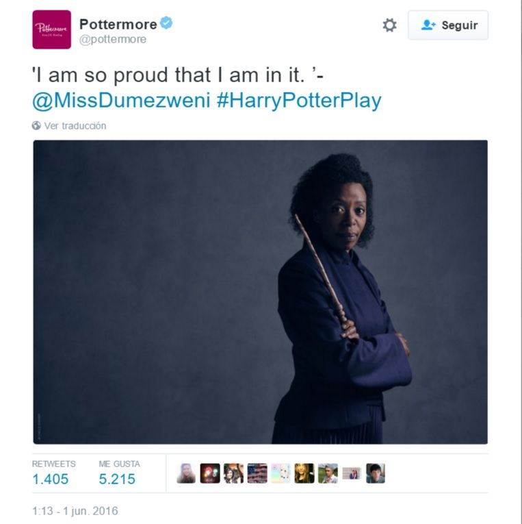 J.K. Rowling critica a detractores de Hermione negra - Tuit-JK-Rowling