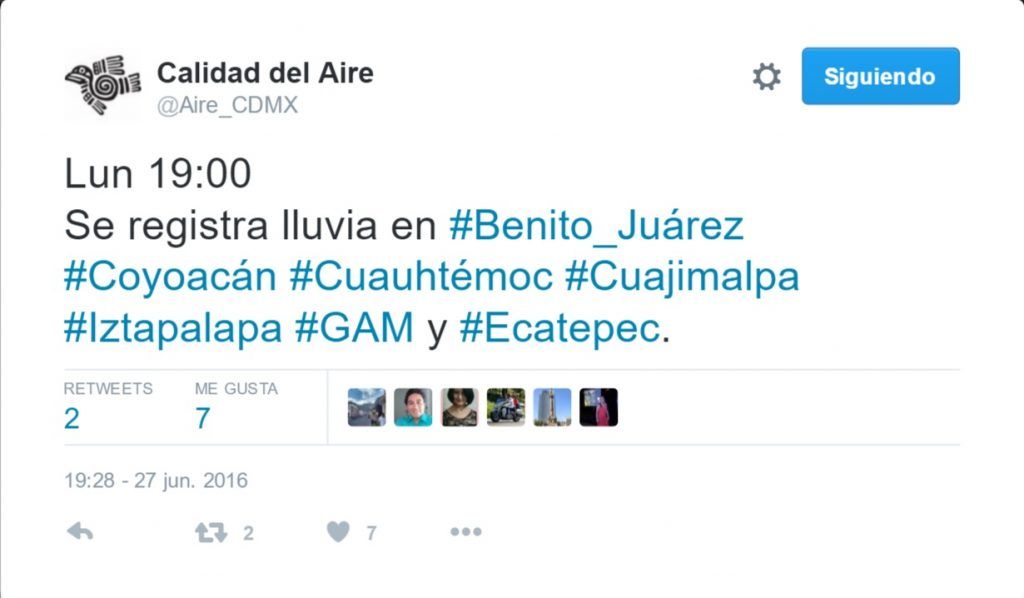 Fuertes lluvias provocan cierre en la México-Toluca - Tuit-Lluvias-1024x598