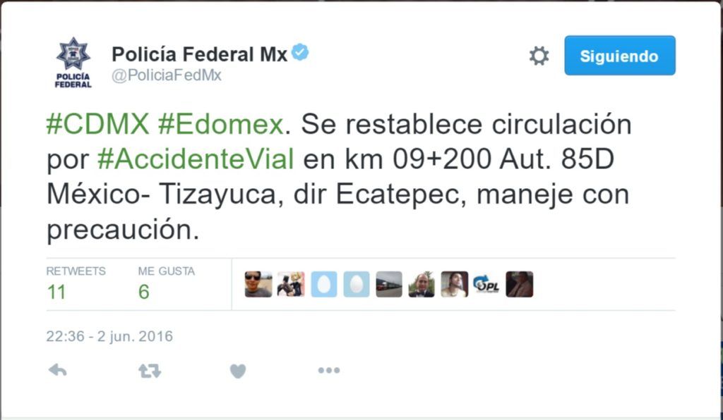 Vuelca camión en la México-Pachuca - Tuit-Policía-Federal-1024x596