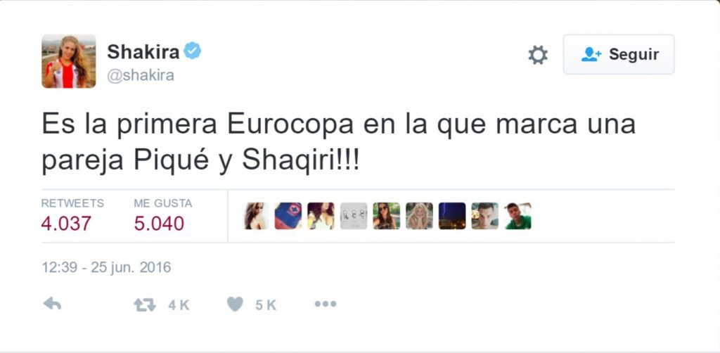 Shakira bromea en Twitter con el gol de Shaqiri - Tuit-Shakira-1024x502