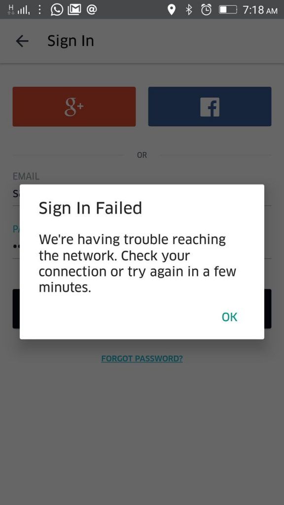 Reportan caída de Uber a nivel mundial - UBer-Caída-576x1024