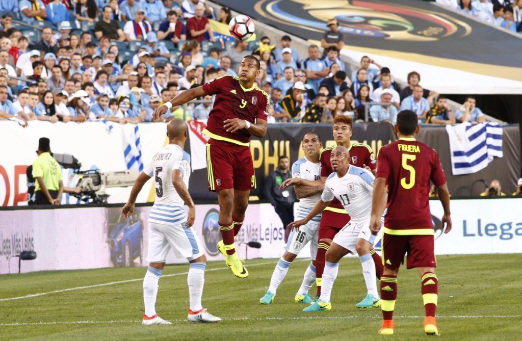 Venezuela da la sorpresa y elimina a Uruguay en Copa América - Venezuela-Uruguay-1024x669