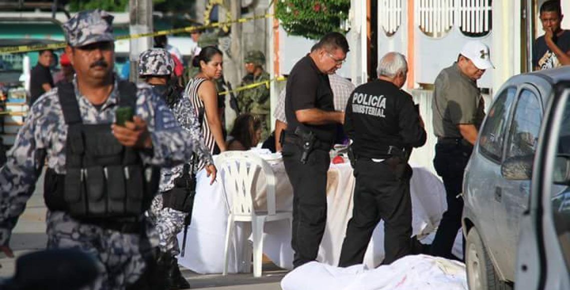 Matan a cinco personas durante una fiesta en Veracruz