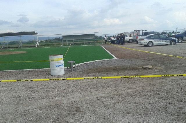 Balacera durante partido de beisbol en Puebla deja tres muertos