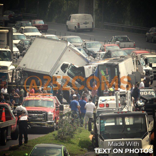 Choque múltiple en Periférico Norte deja 15 heridos - accidente-periferico-norte-1