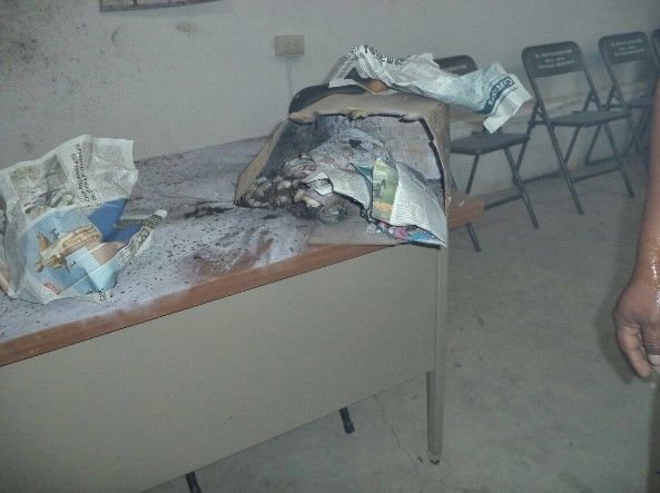 Explota artefacto en oficinas de alcalde en Oaxaca - artefacto-explosivo-mixtepec-Oaxaca-OvelezA2