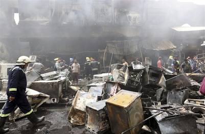 Estado Islámico mata a 27 en dos atentados en Irak - atentado-bagdad-EFE2