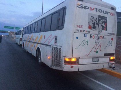 INM rescata a más de cien migrantes en Zacatecas - autobus