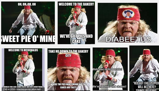 Axl Rose exige a Google que elimine memes de su apariencia - axl-mme