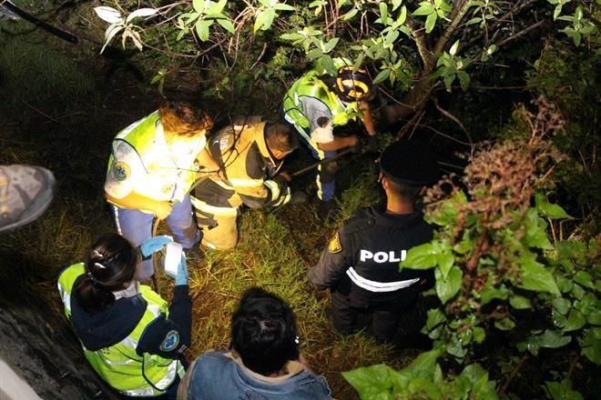 Hombre muere tras caer a barranco en carretera México-Cuernavaca - barranco-cuerna-