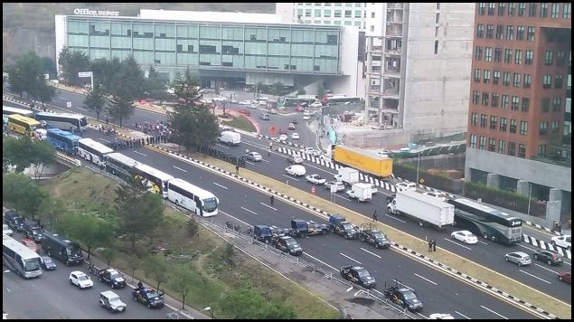 Restablecen circulación en Autopista México-Toluca