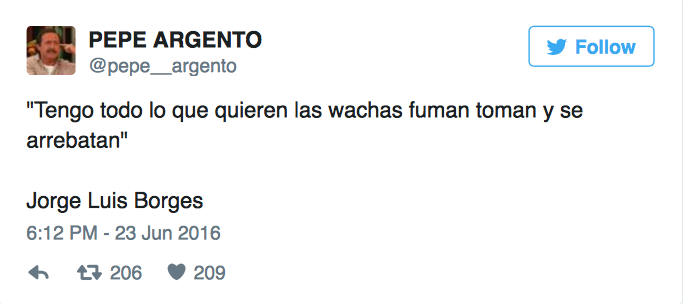 Gobierno de Buenos Aires pega carteles con citas falsas de Jorge Luis Borges - borges6