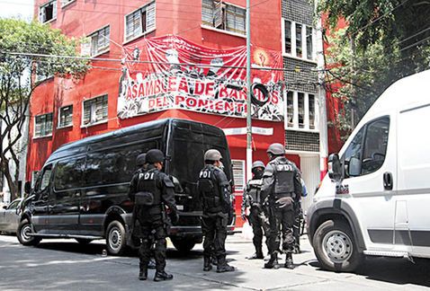 Diecisiete edificios investigados por venta de droga en la Condesa