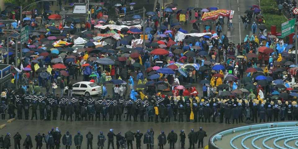 SSP alerta por marcha de CNTE a Los Pinos
