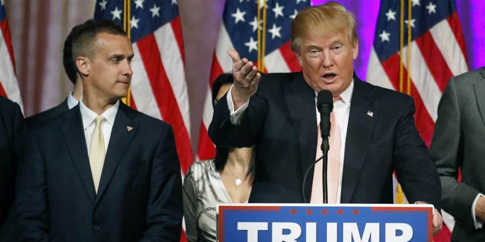 Corey Lewandowski deja campaña de Donald Trump