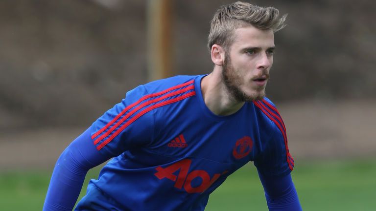 Iker incómodo por no jugar: Vicente del Bosque - david-de-gea_3344637