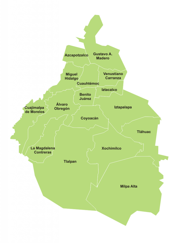 Constituyente aprueba creación de alcaldías en la Ciudad de México - delegaciones-Internet-791x1024