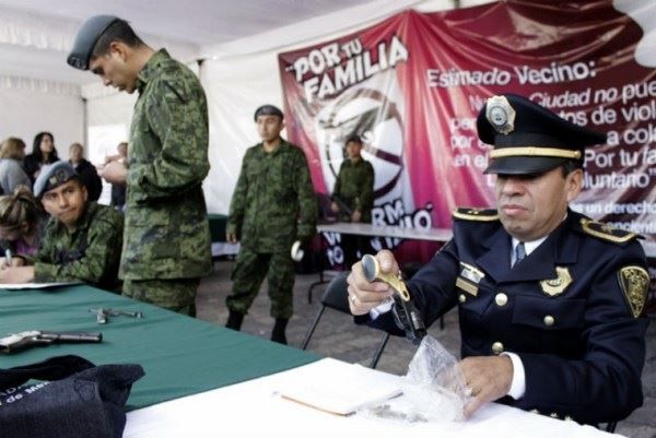 Programa de Desarme Voluntario capitalino recolecta más de mil 500 armas - desarme-voluntario-4