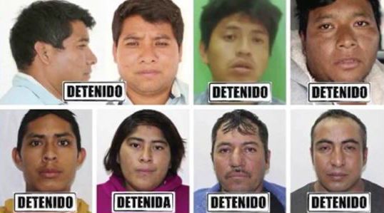Detienen a tres personas que raparon a maestros de Chiapas - detenidos