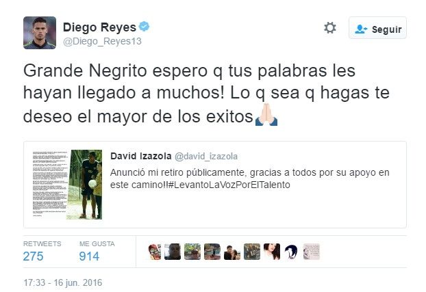 Futbolista de Pumas se retira por 'mal trato a jugadores mexicanos' - diego-reyes