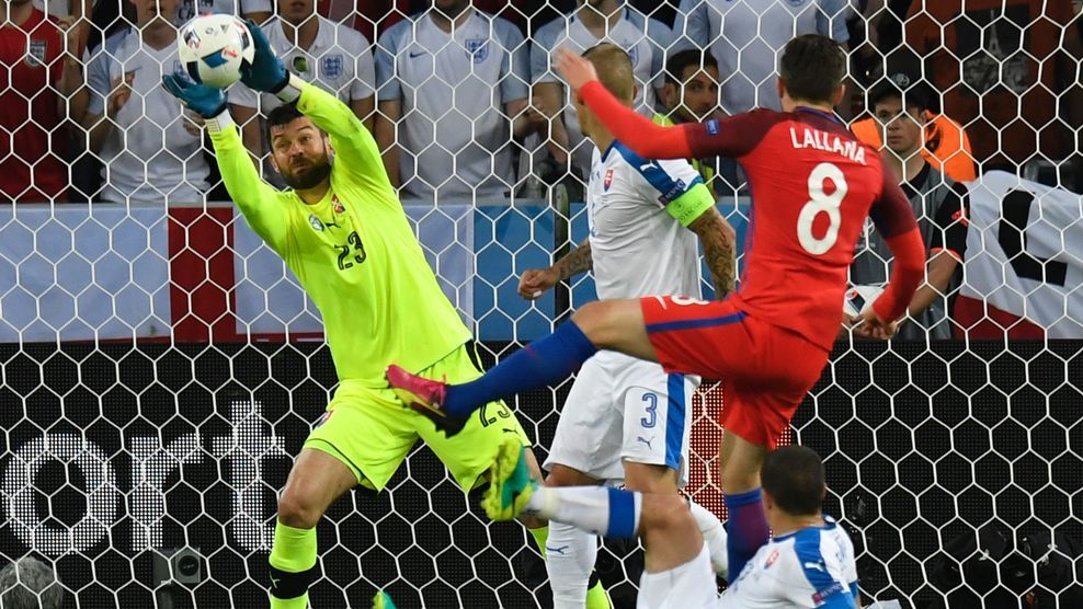 Inglaterra empata con Eslovaquia y deja ir el liderato - disparo-inglaterra