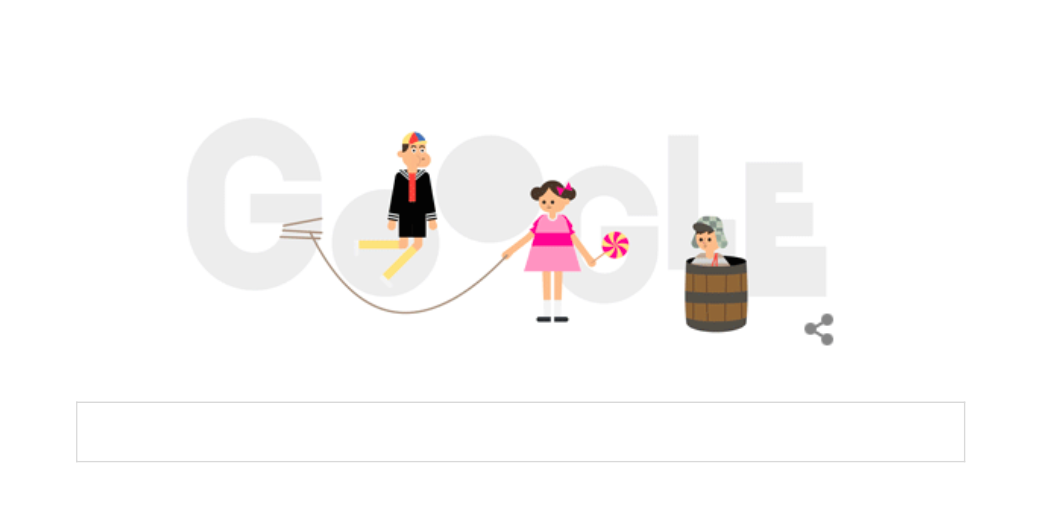 Google rinde homenaje a “El Chavo del Ocho”