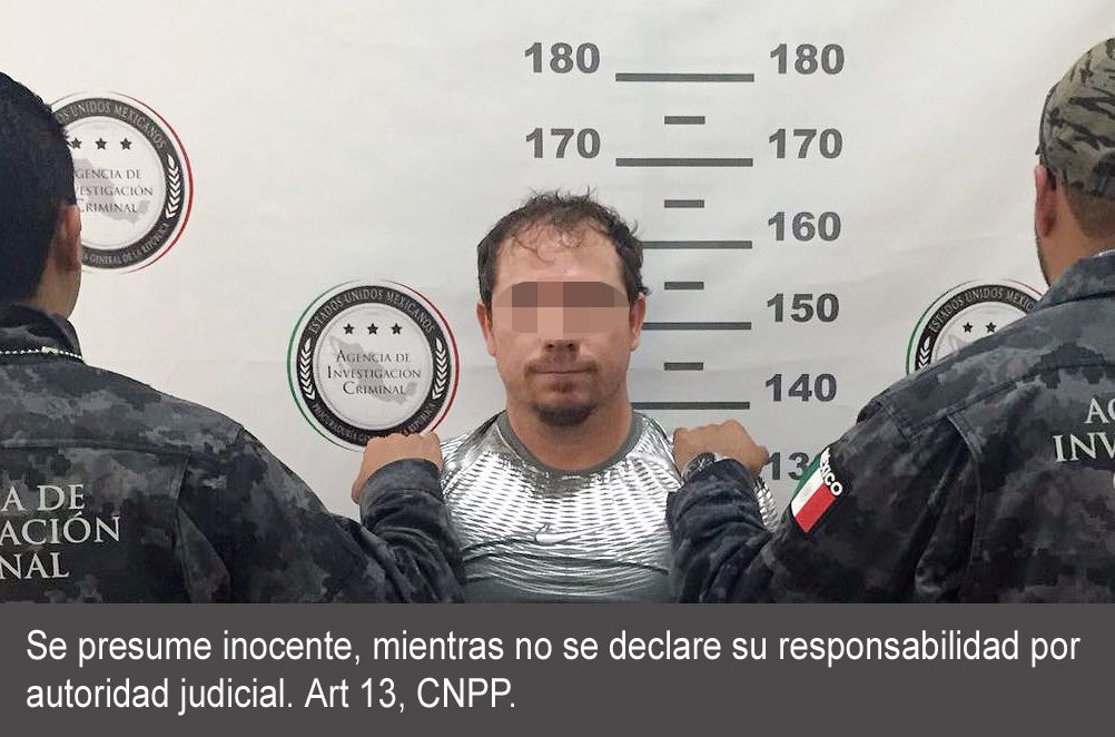 Detienen a presunto operador financiero del Cártel de Sinaloa