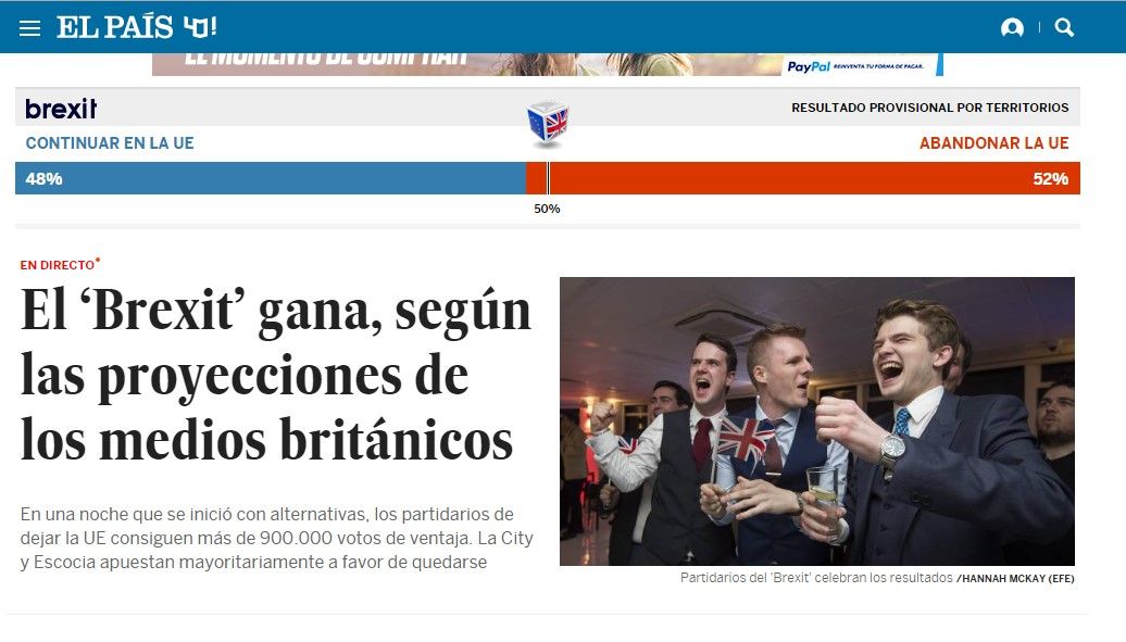 Reacciones de los medios tras el Brexit - el-pais-1
