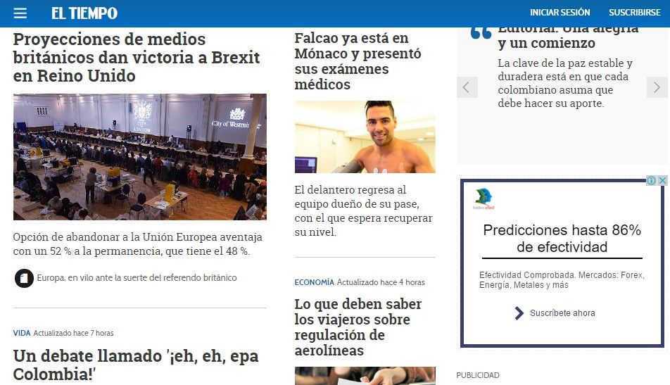 Reacciones de los medios tras el Brexit - el-tiempo