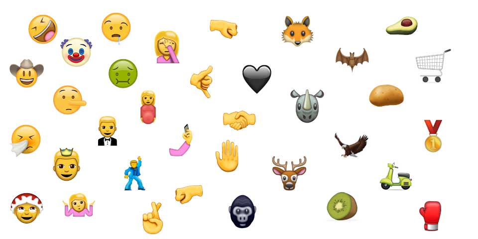 Este mes se agregarán 72 nuevos emojis