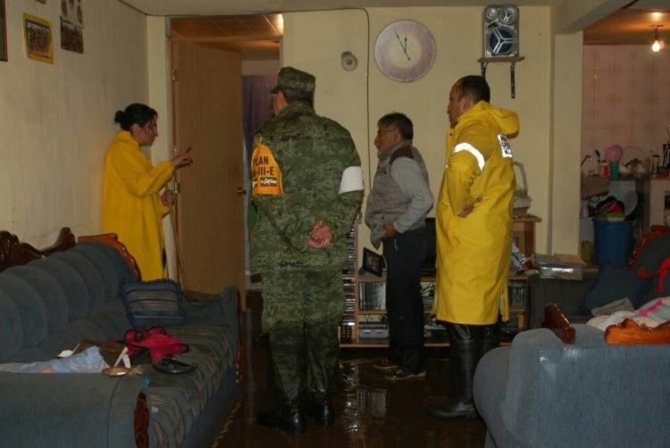 Lluvias provocaron inundaciones en Iztapalapa - encharcamientos-iztapalapa-mreldiablo8b