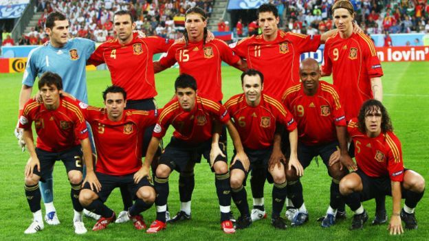Las 10 mejores selecciones de la historia - espana