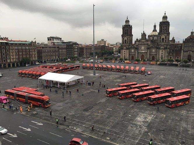 Metrobús estrena unidades - estreno-metrobus