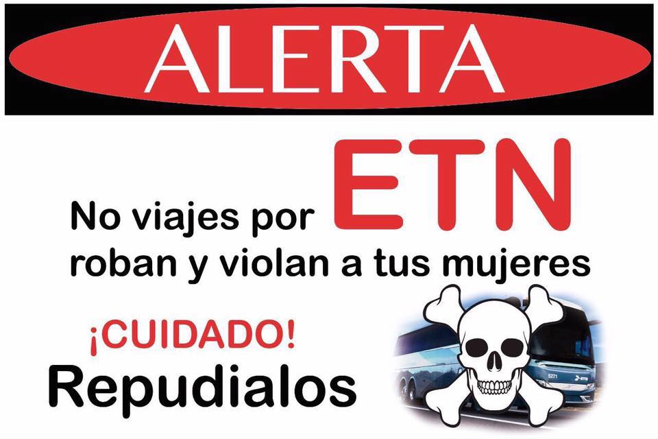 Esposa de exdiputado denuncia violación en autobús de ETN - etn-6