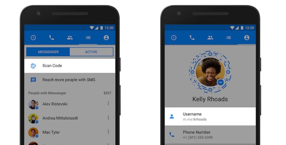 ¿Cómo utilizar los Códigos de Facebook Messenger? - facebook-messenger-nombre-codigo-enlaces
