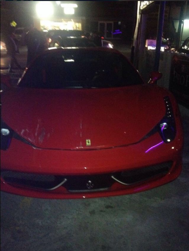 Video: Tuca explota por golpe a su Ferrari - ferrari