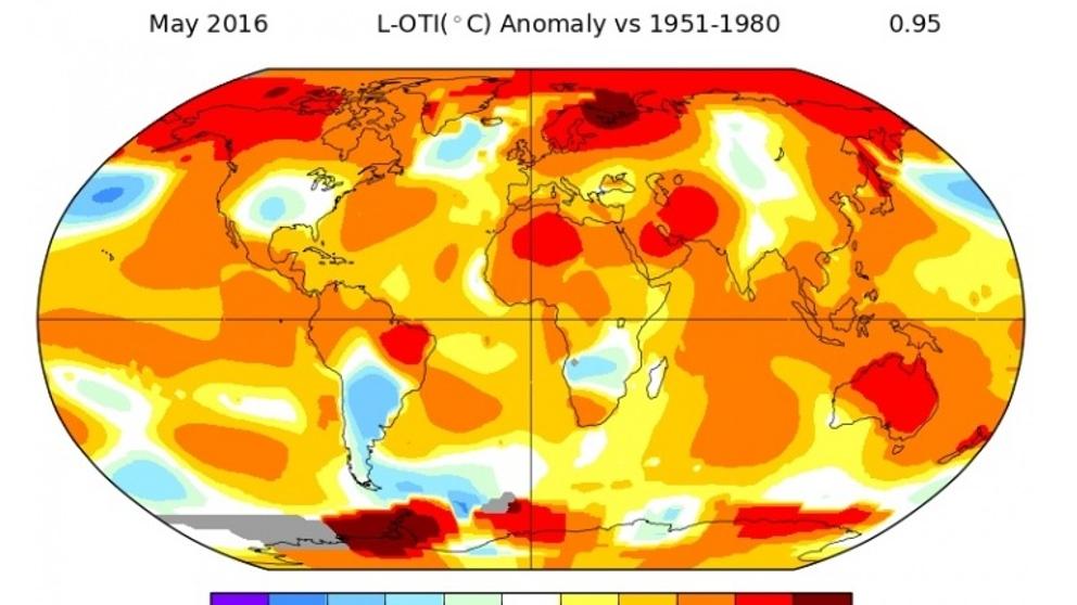 La temperatura global rompió nuevo récord en mayo - imagenes-nasa-mayo